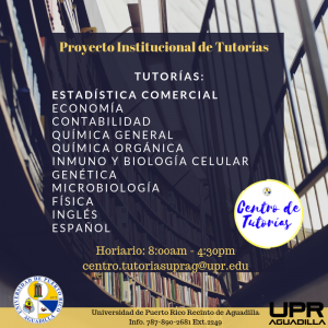 Promoción Centro de Tutorias